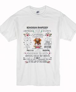 Featuring Freddie Bohemian Rhapsody Need Your Loving Tonight T-Shirt (Oztmu)