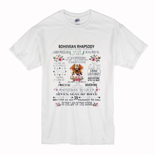 Featuring Freddie Bohemian Rhapsody Need Your Loving Tonight T-Shirt (Oztmu)