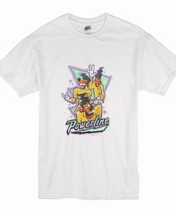 Goofy Movie Powerline Airbrushed T-Shirt (Oztmu)