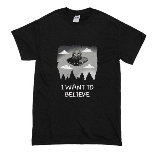 I Want To Believe in Kang and Kodos T-Shirt (Oztmu)