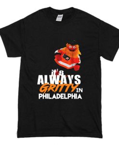 It’s Always Gritty In Philadelphia Keep It Gritty Flyers Fan T-Shirt (Oztmu)