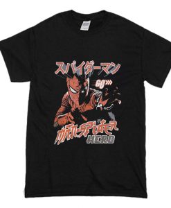 Japanese Man Spider Spider-Man T Shirt (Oztmu)