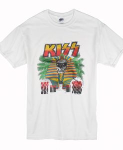 KISS Hot Shade Tour 1990 T Shirt (Oztmu)