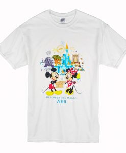 Minnie and Mickey Mouse Walt Disney World T-Shirt (Oztmu)