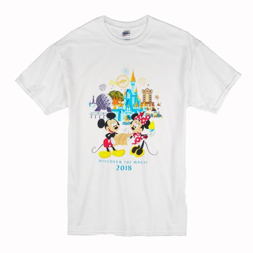 Minnie and Mickey Mouse Walt Disney World T-Shirt (Oztmu)