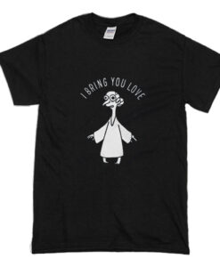 Mr Burns Alien I Bring You Love T Shirt (Oztmu)