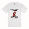 Official Driving My Husband Crazy One Chicken At A Time T Shirt (Oztmu)