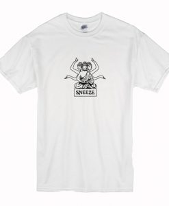 Sneeze Magazine Buddha T-Shirt (Oztmu)