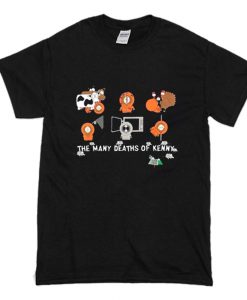 The Many Deaths Of Kenny T-Shirt (Oztmu)