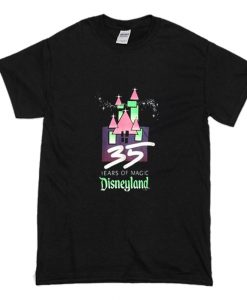 Vintage 35 Years of Magic Disneyland T Shirt (Oztmu)