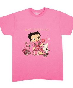 Vintage Betty Boop Valentine’s Day T-Shirt (Oztmu)