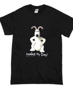 Vtg Wallace & Gromit Make My Day T-Shirt (Oztmu)