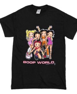 Betty Boop World Girl Power T-Shirt (Oztmu)