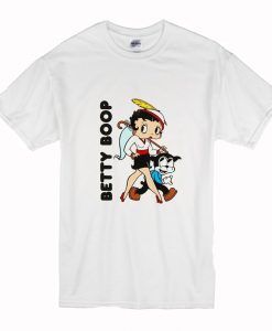 Betty Boop and Bimbo Sericel and King Features Syndicate T Shirt (Oztmu)