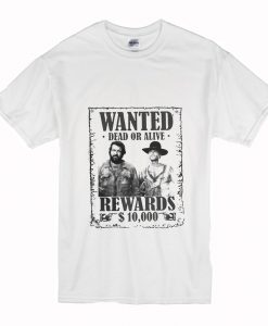 Bud Spencer Terence Hill Wanted Lo Chimavano Trinity T Shirt (Oztmu)