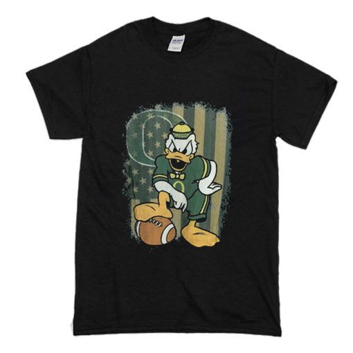 Donald Duck Oregon Ducks T-Shirt (Oztmu)