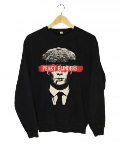 Peaky Blinders Thomas Shelby Sweatshirt Black Peaky Blinders Sweatshirt (Oztmu)