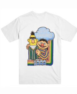 Sesame Street Best Friends 1969 t-shirt Back (Oztmu)