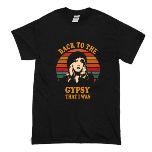 The Gypsy That I Was Stevie Nicks Singer Vintage T Shirt (Oztmu)