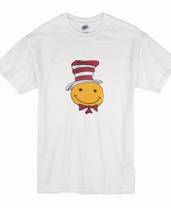 Vintage Smiley Face Dr Seuss T-Shirt (Oztmu)