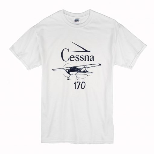 Cessna 170 small airplane T-Shirt (Oztmu)