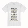 Like A Gossip Girl T-Shirt (Oztmu)