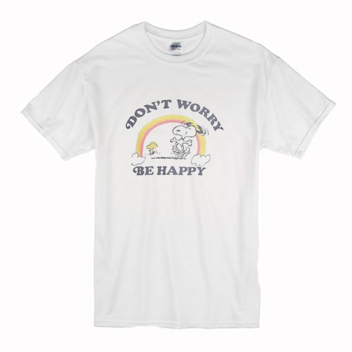 Snoopy Don’t Worry Be Happy T-Shirt (Oztmu)