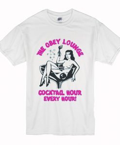 The Obey Lounge Cocktail T-Shirt (Oztmu)