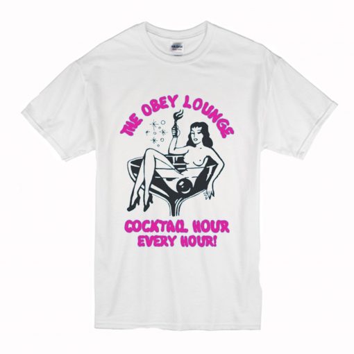 The Obey Lounge Cocktail T-Shirt (Oztmu)