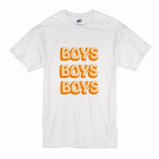 Boys Boys Boys T-Shirt (Oztmu)