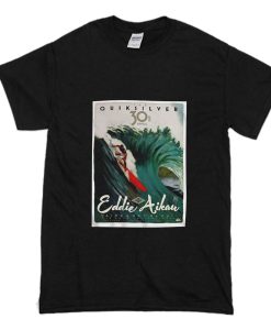 Eddie Aikau Poster Quiksilver T-Shirt (Oztmu)