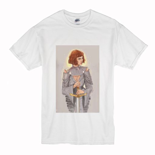 Joan of Arc Zendaya T-Shirt White (Oztmu)