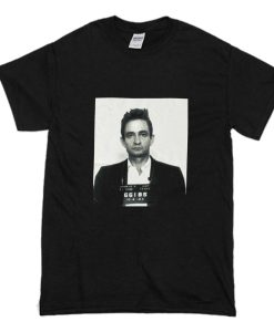 Johnny Cash Mugshot T Shirt (Oztmu)