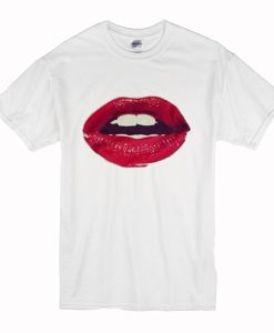 Red Lip T-Shirt (Oztmu)