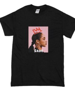 Sade Wearing Crown Art T-Shirt (Oztmu)