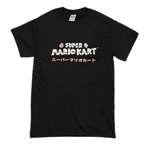 Super Mario Kart Japanese T-Shirt (Oztmu)