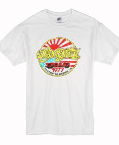 Aerosmith Boston To Budokan 1977 T-Shirt (Oztmu)