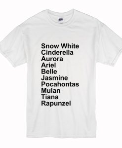 Disney Princesses T-Shirt (Oztmu)
