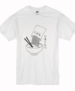 Japanese Ramen Noodle T-Shirt (Oztmu)