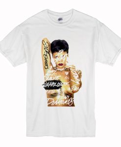 Rihanna Unapologetic Art T-Shirt (Oztmu)