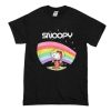 Snoopy Peanuts Rainbow T-Shirt (Oztmu)