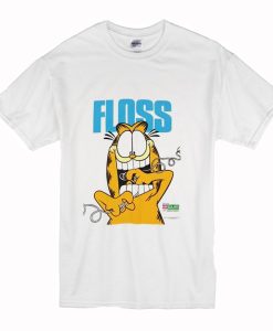 Vintage 1978 Garfield FLOSS T Shirt (Oztmu)