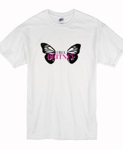 Free Britney Butterfly T-Shirt (Oztmu)