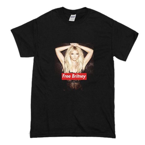 Free Britney Photos Logo T-Shirt (Oztmu)