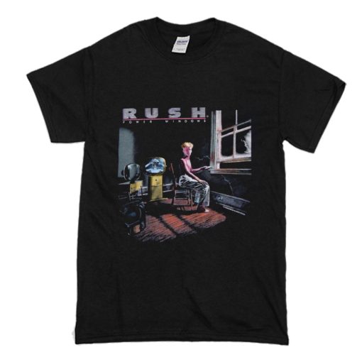 Details about Vintage 1985 Rush Power Windows Tour T Shirt (Oztmu)