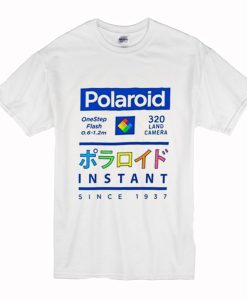 Japanese Polaroid Camera T-Shirt (Oztmu)