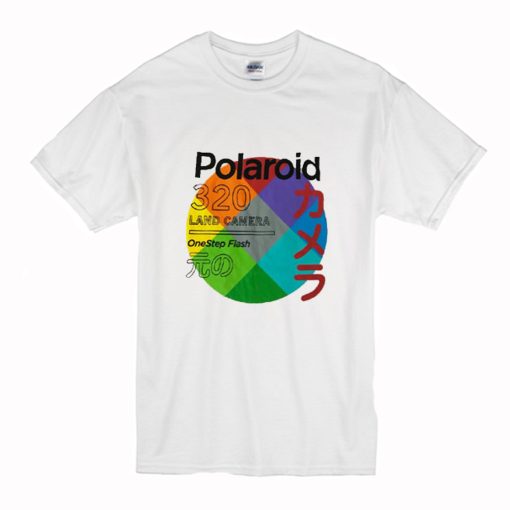 Japanese Polaroid Land Camera T-Shirt (Oztmu)