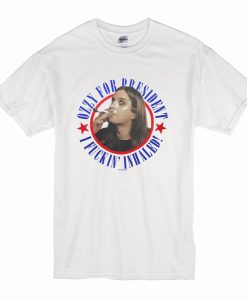 Vintage Ozzy For President T-Shirt (Oztmu)