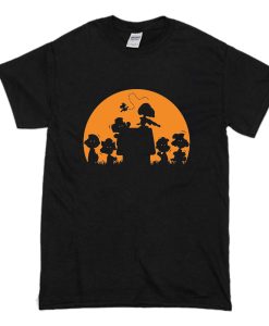 Zombie Charlie Brown Halloween T-Shirt (Oztmu)