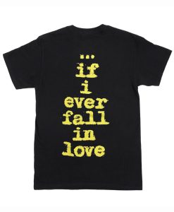 Vintage 1992 Shai If I Ever Fall in Love T Shirt (Oztmu) Back